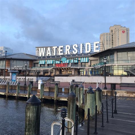 Waterside norfolk - 333 Waterside Drive Norfolk, VA 23510. 757-426-7433. Follow us: Facebook Instagram Twitter. Hours: Thursday 5PM - 11PM Friday 12PM - 1AM Saturday 12PM - 1AM Sunday 12PM - 10PM. Parking: Public Parking Parking is available in the lot by the Norfolk mural and at the Waterside District parking garage. 